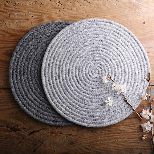 创意棉线隔热垫加厚碗垫餐桌垫棉线手工编织家用杯垫防烫锅垫