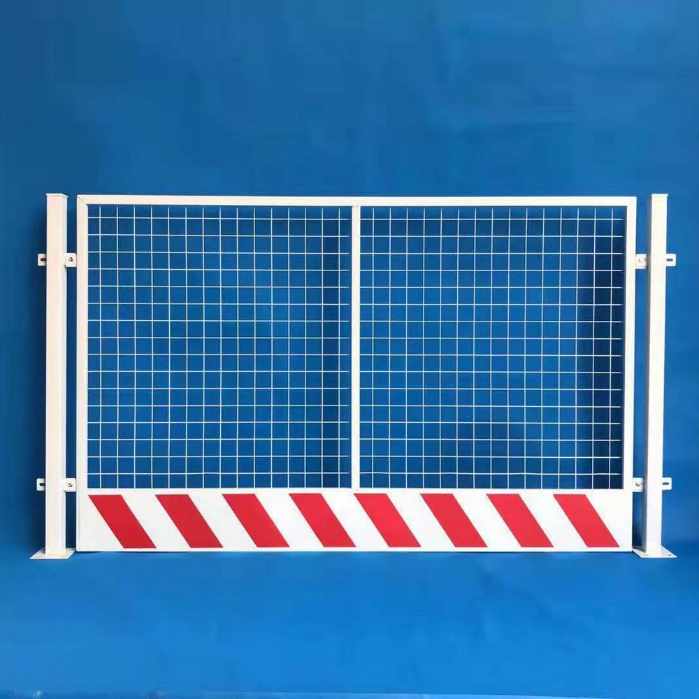 广州年发工厂定制基坑护栏 施工临边防护栏栅 铁丝网护栏